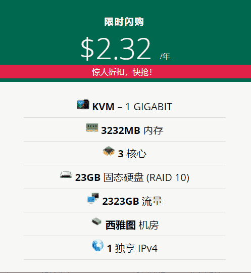 超便宜巨离谱VPS—足以让每位站长看了自打耳光