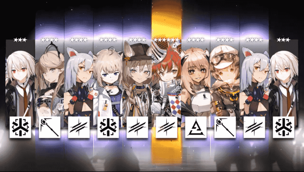 Rosmontis—明日方舟2.5周年庆作战记录及战利品
