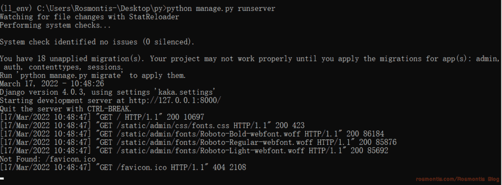 Python-Django 从零开始安装搭建Django环境（详细图文）