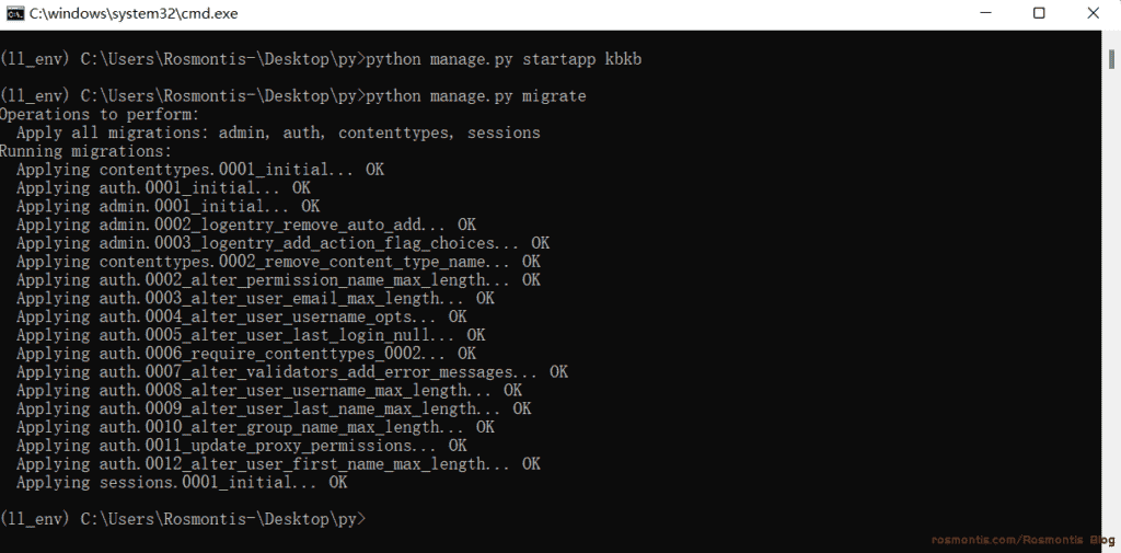 Python-Django 从零开始安装搭建Django环境（详细图文）