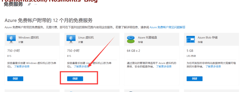 使用虚拟信用卡VISA外币卡白嫖Azure两台一年云服务器以及200美元使用额度