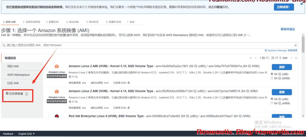 使用虚拟信用卡VISA外币卡白嫖AWS一年免费云服务器
