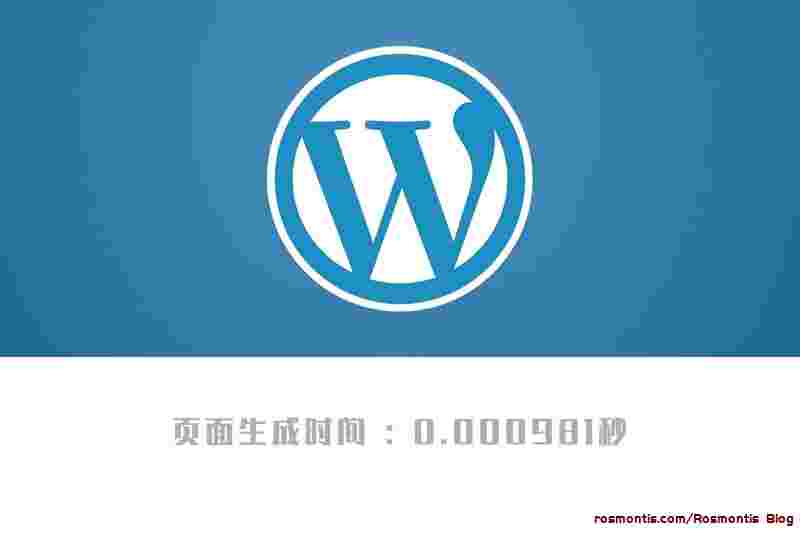 WordPress timer_stop